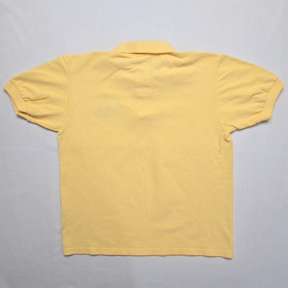 Vintage Mexican Restaurant & Bakery Polo Medium Embroidered Logo Yellow Shirt - Picture 8 of 10